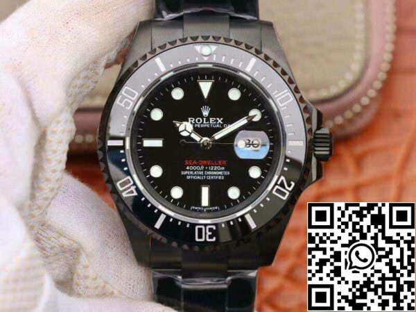 0 3 Rolex Sea-Dweller Deepsea 116660 1:1 V2 Mejor Edición suizo ETA2836