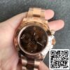 1 1 Rolex Daytona m116505-0011 1:1 Най-доброто издание Noob Factory Brown Dial