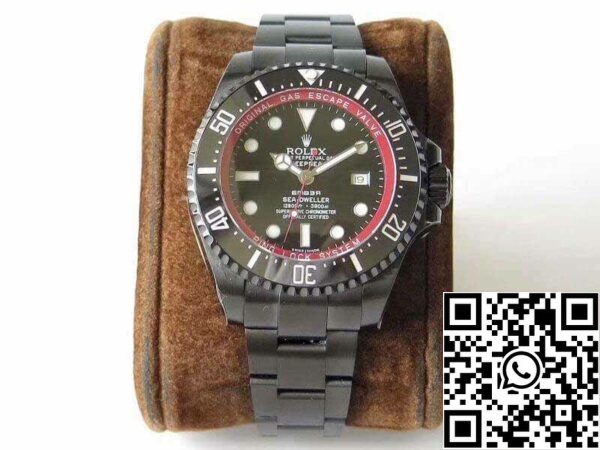 1 101 Rolex Sea-Dweller 116660 VR Factory 1:1 Best Edition Swiss ETA2836 Svart urtavla