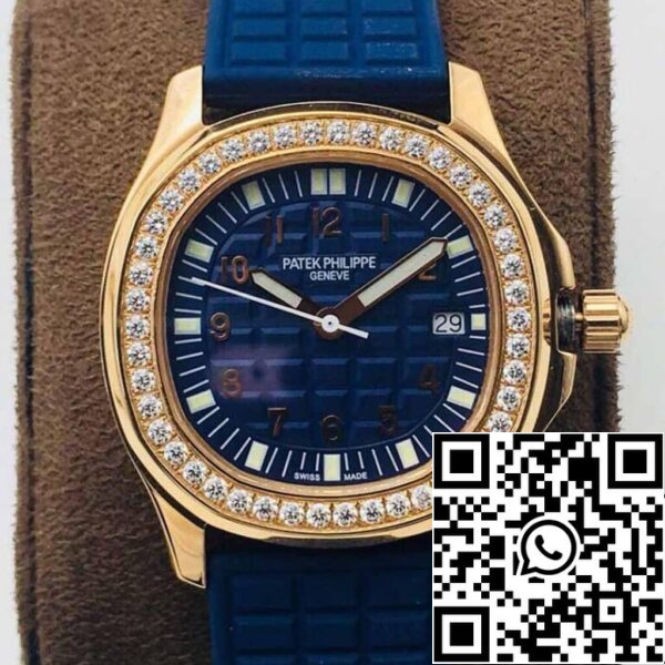 1 108 Patek Philippe Aquanaut 5067A Movimento de Quartzo 1:1 Best Edition PPF Factory Blue Dial