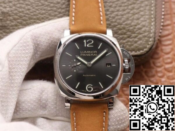 1 108 9b4e273d dcdd 4457 81ba 6dcda7f6a6f1 Panerai Luminor PAM00904 1:1 Най-добро издание VS Фабрика Carbon Black Dial Швейцарска OP XXXIV