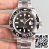 1 111 Rolex GMT-Master II 116710LN Noob Factory Esfera Negra 1:1 Mejor Edición Suizo ETA2836-2