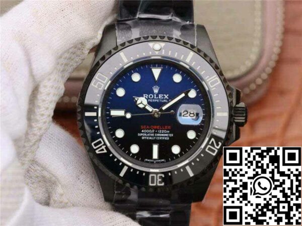 1 113 Rolex Deepsea Sea-Dweller 116660 1:1 Najboljša izdaja švicarski ETA2836 Gradient Dial