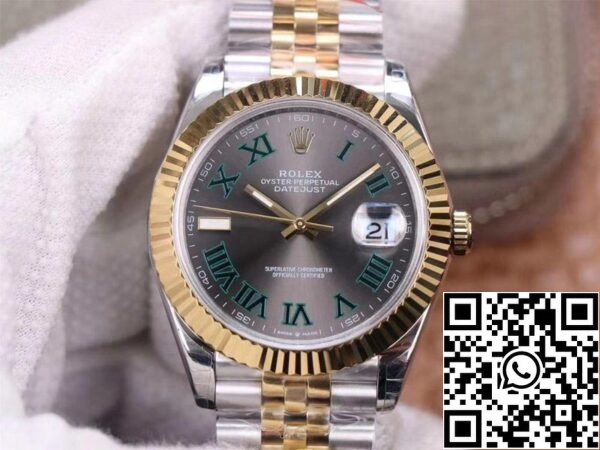 1 11 b4ad3d7f 8280 4f53 8371 10ce8330f3dd Rolex Datejust M126333-0020 1:1 Best Edition TW Factory Gray Dial Swiss ETA3235