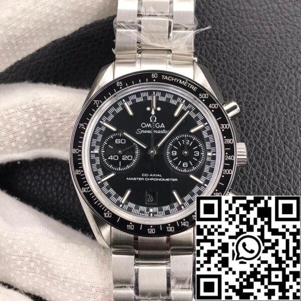 1 128 8a5a4416 cc41 4a51 a389 6d207a63da24 Omega Speedmaster Racing Chronograph 329.30.44.51.01.001 1:1 Best Edition OM Factory Quadrante nero