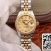 1 128 ebdbd384 1c2f 4b11 9611 a393b54ee123 Rolex Lady Datejust 28MM 1:1 Best Edition Swiss NH05 Movement Plating 18K arany számlapja