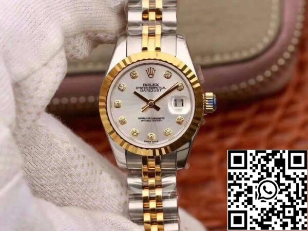 1 129 2fc428c1 53f2 45fc a70e 47f29130342f Rolex Lady Datejust 28MM 1:1 Best Edition Swiss Original Imported NH05 18K Gold Plated