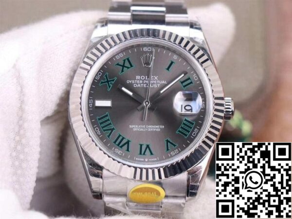 1 12 6d6c22da 622f 4d29 ae8f 2b2d2b12f5eb Rolex Datejust M126334-0021 1:1 Best Edition TW Factory Gris Dial Swiss ETA3235