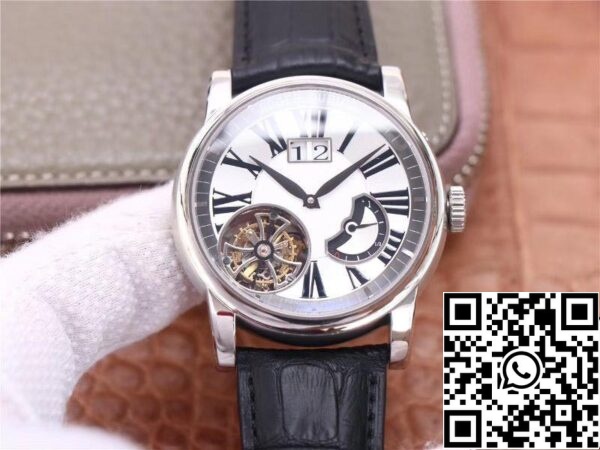 1 130 Roger Dubuis Hommage RDDBHO0568 Tourbillon 1:1 Най-добро издание JB Factory White Dial Swiss RD540