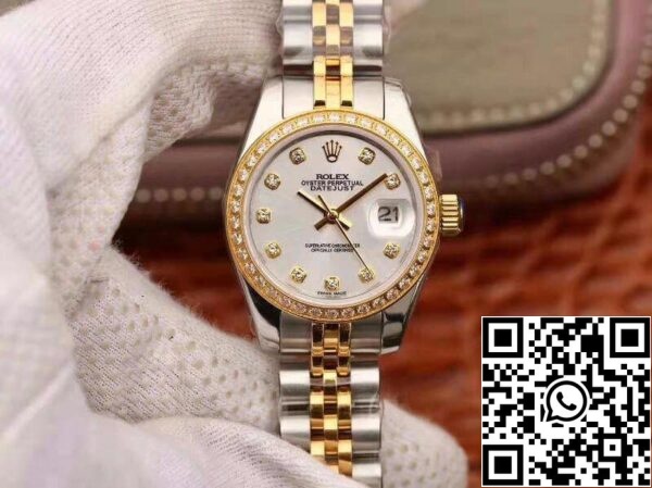 1 133 6a0fa2ab d3a6 49ba 964c fa8061c90e57 Rolex Lady Datejust 28MM 1:1 Best Edition Schweizer NH05 Uhrwerk Silbernes Zifferblatt