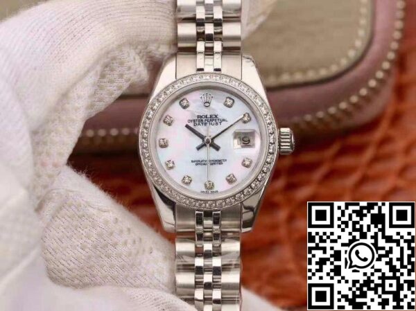 1 136 53ea5c47 dd22 49e1 9d9f f39acc114377 Rolex Lady Datejust 28MM 1:1 Best Edition Movimento svizzero originale importato NH05 Quadrante smaltato