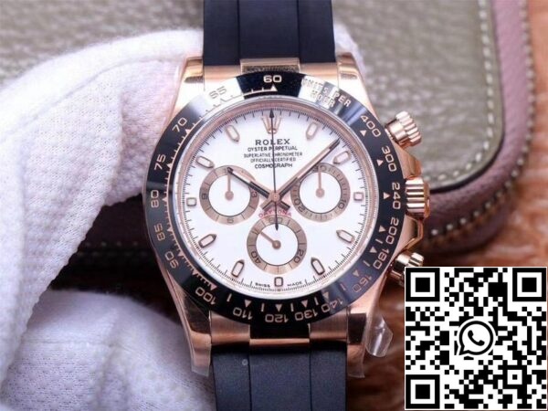 1 137 8fcfd0a9 017a 4f23 ae82 7bedc02d1d09 Rolex Daytona M116515LN-0019 1:1 Best Edition Noob Factory White Dial Sveitsin ETA4130