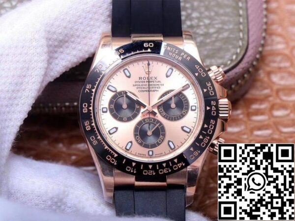 1 138 4a86a61d 4ded 484d 9378 6fbf4591d595 Rolex Daytona M116515LN-0021 1:1 Best Edition Noob Factory Quadrante Rosa Svizzero ETA4130