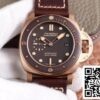 1 143 af6c6ab2 5e93 422a b3cf 2a99b684385f Panerai Merülő PAM00968 1:1 Best Edition VS Factory Barna számlapos svájci P9010