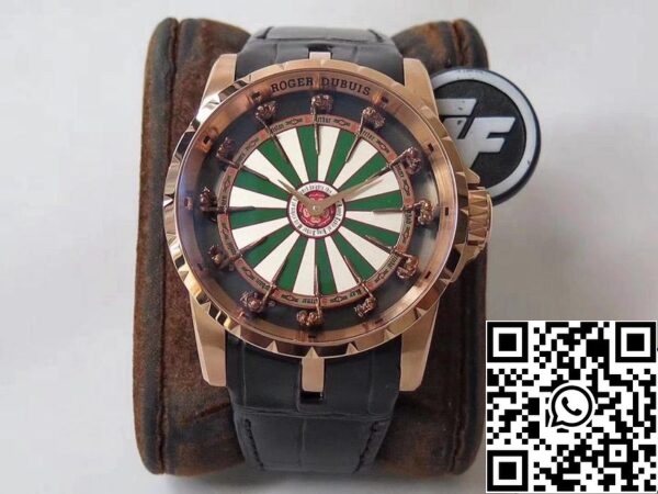 1 149 Roger Dubuis Excalibur RDDBEX0398 1:1 Meilleure édition ZF Factory Or rose Suisse ETA8215