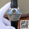 1 150 dbf923f4 6038 473a 93c5 0bb324b1bbd9 IWC Portugalin IW504210 Tourbillon 1:1 Best Edition Slate Gray Dial Musta nahkahihna Sveitsin ETA Tourbillon Movement