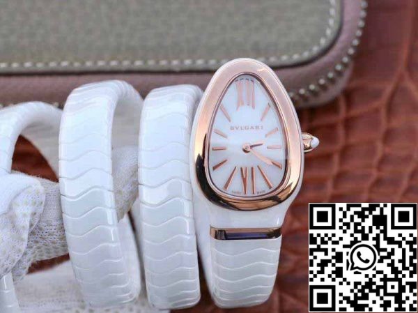 1 151 36af3080 9413 447d aa1d 636fd0c73807 Bvlgari Srpenti Spiga 102886 1:1 Best Edition BV Factory Rose Gold No Diamond Swiss Quartz Movement