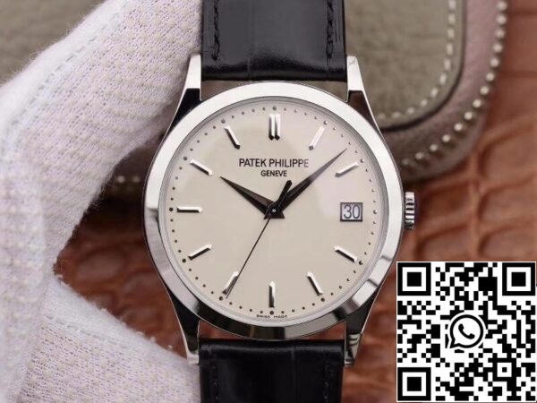 1 16 Patek Philippe Calatrava 5296G-010 ZF Factory 1:1 Best Edition Swiss ETA324CS