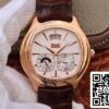 1 162 Piaget Black Tie Emperador G0A32017 Μηχανικά ρολόγια 1:1 Best Edition SWISS 850P 18K Rose Gold White Dial