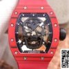 1 189 Richard Mille RM052-01 1:1 Mejor Edición JB Factory Cerámica Roja Tourbillon Suizo