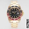 1 194 c8cf1415 116f 48f7 92ae 2c31cba4ad0f Rolex GMT Master II 116758 SAru-78208 1:1 Best Edition ROF Factory Black Dial Zwitserse ETA2836