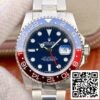 1 198 Rolex GMT Master II 126710BLRO EW tovarne mehanske ure 1: 1 Najboljša izdaja švicarski ETA 2836