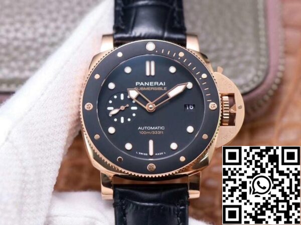 1 198 4db2b8ce a1ea 4bea 8160 2bbffe309d19 Panerai Submersible PAM00974 1:1 Best Edition VS Factory Rose Gold Schweizer Uhrwerk