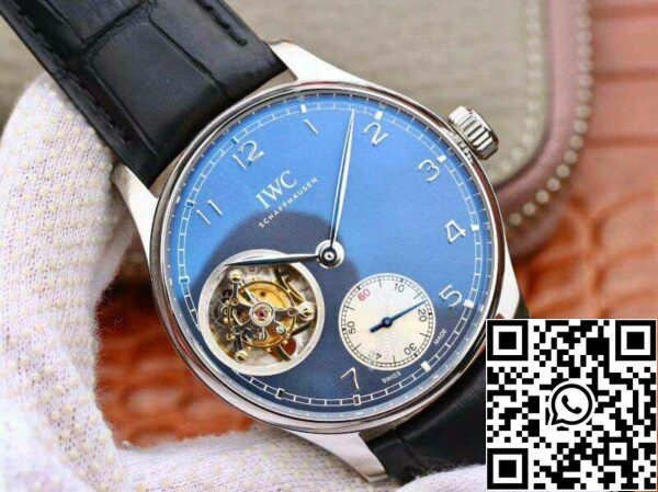 1 200 7c6b3b4a 6243 4f8c 9bc5 830485ab3b8e IWC Portugieser Tourbillon IW546302 ZF Factory Herrenuhren 1:1 Best Edition Schweizer Tourbillon Blaues Zifferblatt