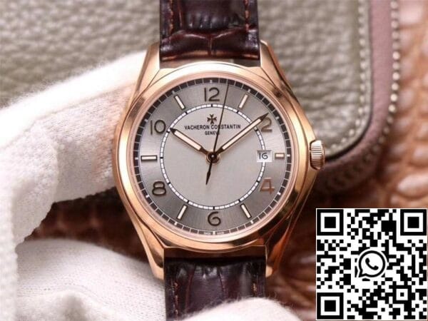 1 201 Vacheron Constantin Fiftysix 4600E/000R-B441 1:1 Mejor Edición ZF Factory Oro Rosa Suizo ETA1326