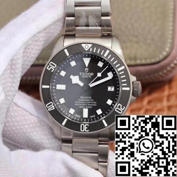 1 209 Tudor Pelagos M25600TN-0001 1:1 Mejor Edición XF Factory V4 Esfera Negra