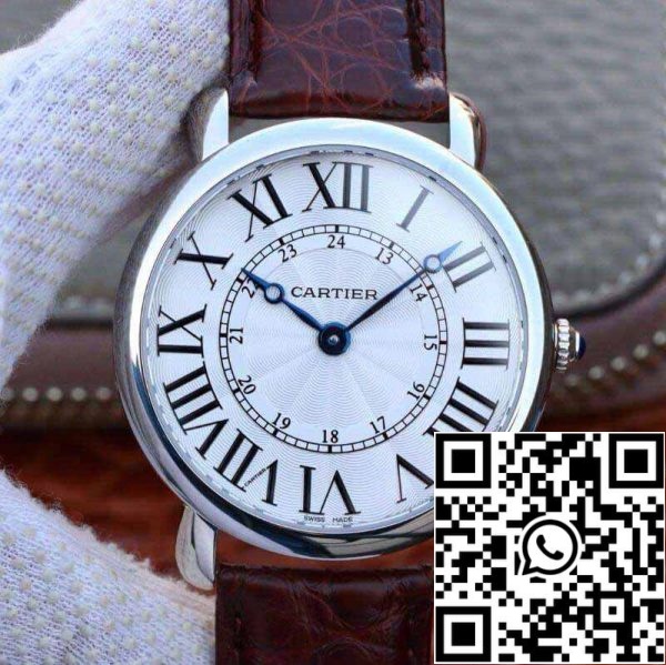 1 212 Cartier RONDE LOUIS TW Gyár 1:1 Legjobb kiadású svájci ETA9916