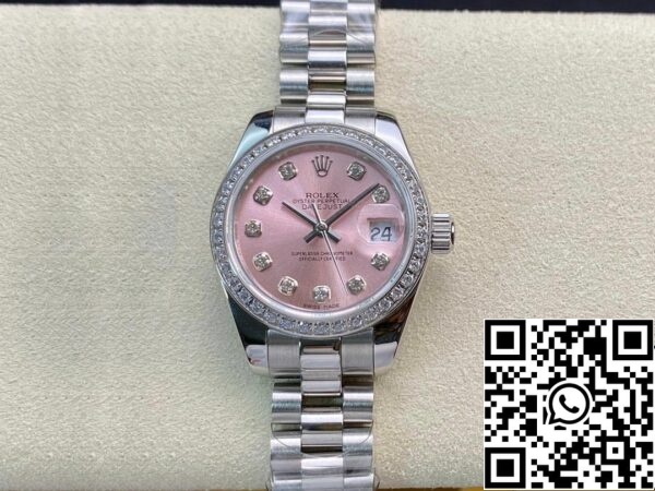 1 22 Rolex Datejust M279139RBR-0005 28MM 1:1 Най-добро издание BP Factory Pink Dial