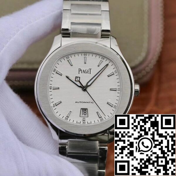 1 226 Piaget Polo’ S G0A41001 Stainless Steel 42mm MKS Factory 1:1 Best Edition Swiss ETA1110 White Textured Dial