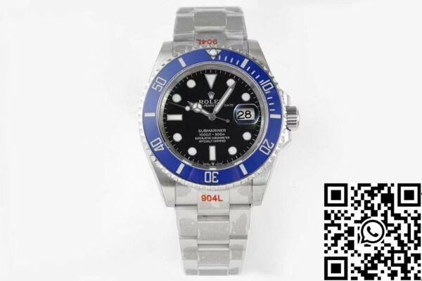 1 22 c310a0a6 67b3 454b a8fe 62926681c356 Rolex Submariner M126619LB-0003 41MM 1:1 Best Edition ROF Factory Black Dial Zwitserse ETA2824