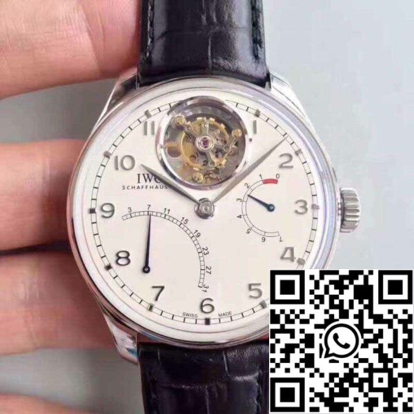 1 231 IWC Portuguese Tourbillon IW504601 YL Factory 1:1 Best Edition Swiss Tourbillon White Dial