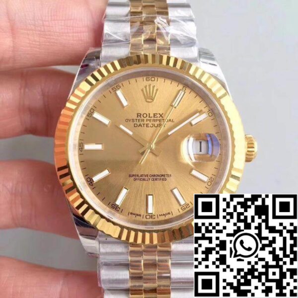 1 233 Rolex Datejust 41 126333 EW Factory 1:1 Best Edition Swiss ETA3235 904L Ανοξείδωτο ατσάλι Βραχιόλι Jubilee