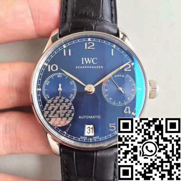 1 233 95A77451 1A41 4122 b8e0 df35c316e492 ساعات IWC البرتغالية IW500703 ZF مصنع ساعات ميكانيكية 1:1 أفضل إصدار سويسري ETA52010