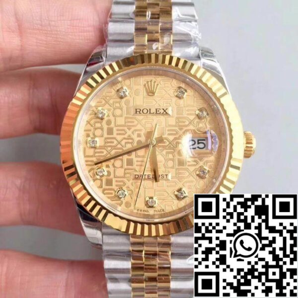 1 236 Rolex Datejust 41 126333-0003 EW Фабрика 1:1 Най-добро издание швейцарска ETA3235 904L гривна от неръждаема стомана Jubilee