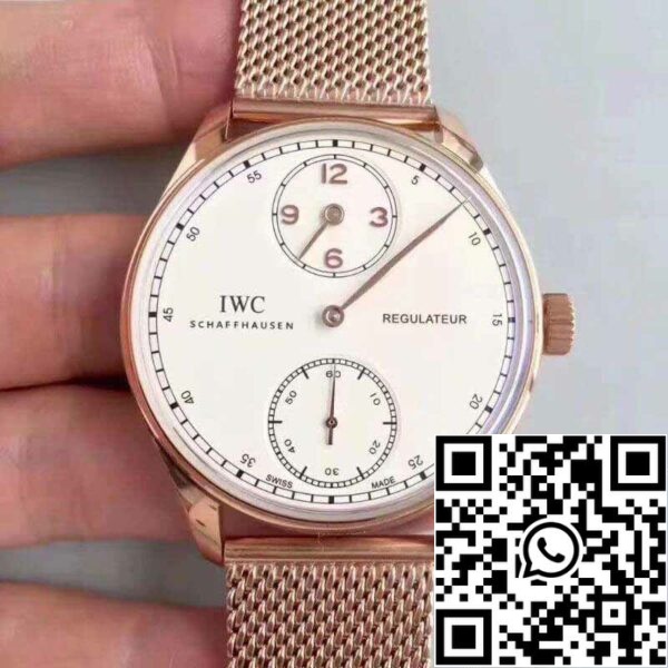 1 238 ecf1ef31 65ba 45db 9e08 42c28307e884 IWC Portuguese IW544402 YL Factory 1:1 Best Edition Swiss ETA98245 White Dial