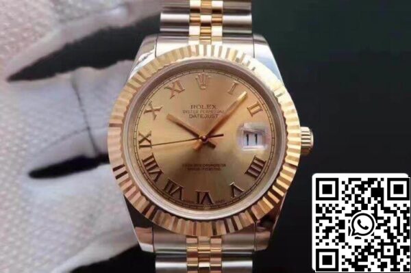 1 239 60c6c07b 3f86 46a3 8cb5 6ce0bb5d3788 Rolex Datejust 41 126333-007 1:1 Най-доброто издание на швейцарската ETA2836-2 Gold Wrapped Two Tone Stainless Steel Bracelet