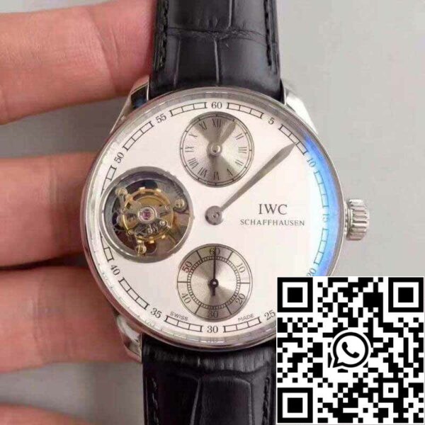 1 240 8770e352 f491 4253 93b2 98e0b7fea6bd IWC Portugieser IW544601 YL Factory 1:1 Best Edition Schweizer Tourbillon Weißes Zifferblatt