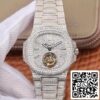 1 27 2604d679 ff91 4bc5 b4f3 7b8c97a378f1 Patek Philippe Nautilus Tourbillon R8 Factory 1:1 Best Edition Szwajcarski ręcznie nakręcany mechanizm Tourbillon