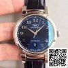 1 283 IWC Da Vinci IW356605 MKS Factory 1:1 Best Edition Swiss ETA2892 Blaues Zifferblatt mit silbernen Markierungen