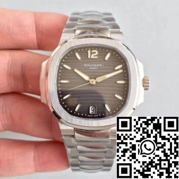 1 291 Patek Philippe Nautilus Ladies 7118/1A-011 PF Factory 1:1 Best Edition Sveitsin ETA324