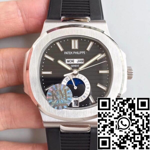 1 295 Patek Philippe Nautilus 5726A-001 KM Factory 1:1 Best Edition Swiss ETA 324A