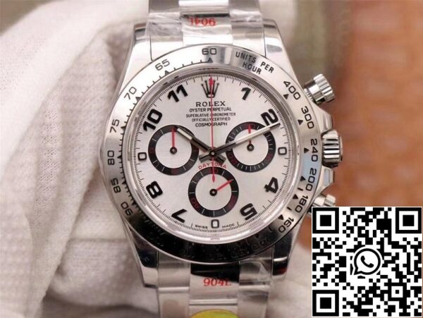 1 2 ca5b5853 ba52 4d7f ab8c c4a946dd0956 Rolex Daytona Cosmograph 116509-78599 1:1 Best Edition Noob Factory White Dial Swiss ETA4130