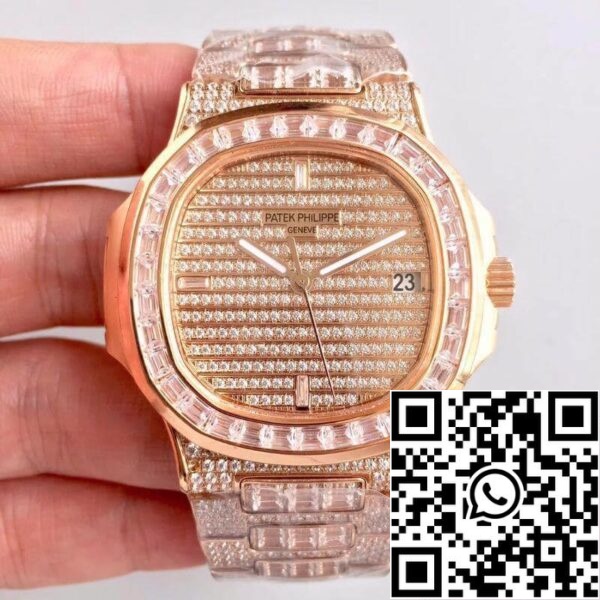 1 300 Patek Philippe Nautilus Jumbo 5719/1R-001 1:1 Najboljša izdaja švicarski ETA 324SC