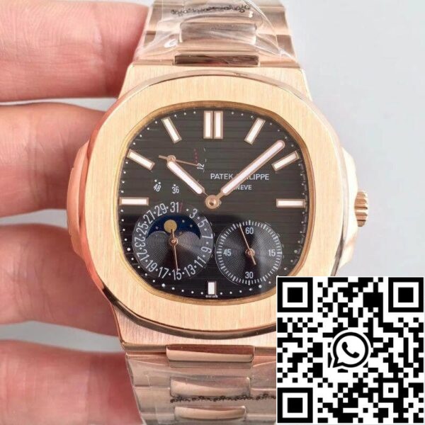 1 302 Patek Philippe Nautilus 5712R-001 1:1 Mejor Edición ETA240 suizo