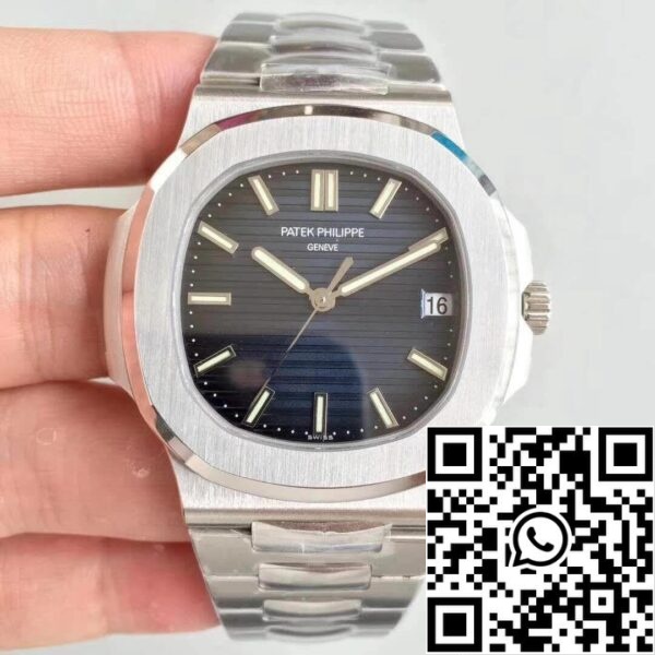 1 309 Patek Philippe Nautilus Jumbo 5711/1A-010 PF Factory 1:1 Най-добро издание Швейцарска ETA324