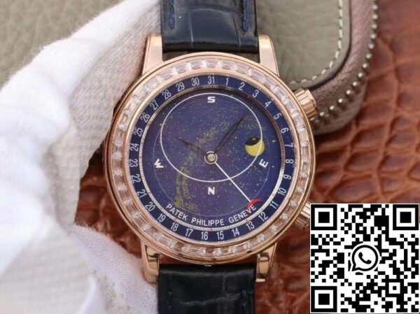 1 319 Patek Philippe Grand Complications 6103P-001 TW Factory 1:1 Najboljša izdaja švicarska ETA240 Blue Dial